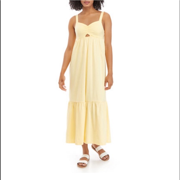 Vanilla Star Dresses & Skirts - NWT Vanilla Star
Junior's Sleeveless Solid Tiered Maxi Dress
